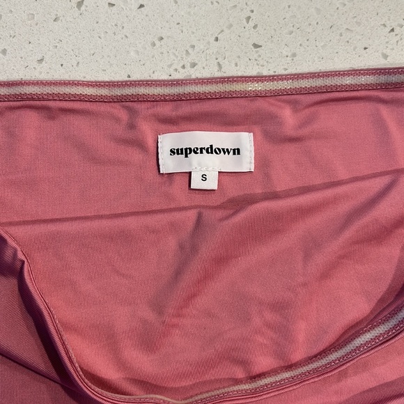 Superdown Pink matching set. Skirt and top - Picture 2 of 2